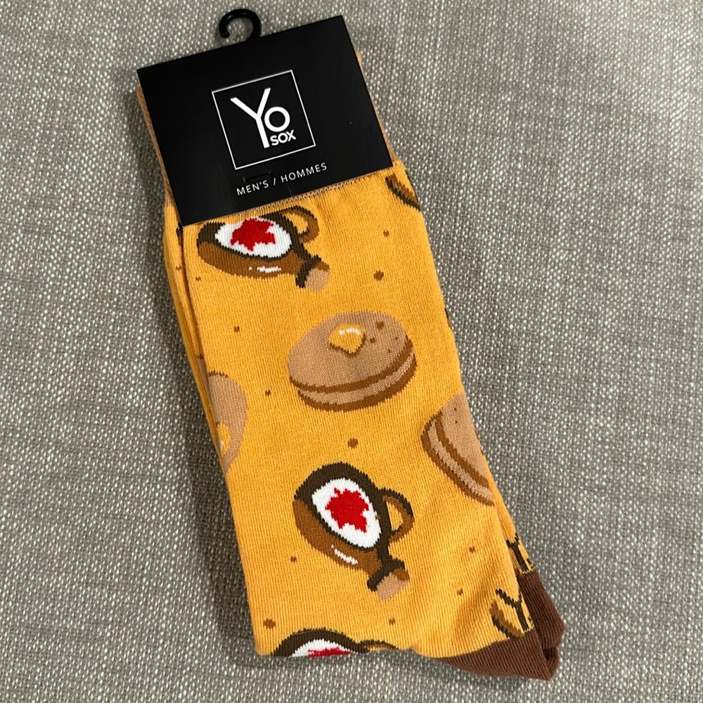 Yo Sox Pancake crew socks 7-12